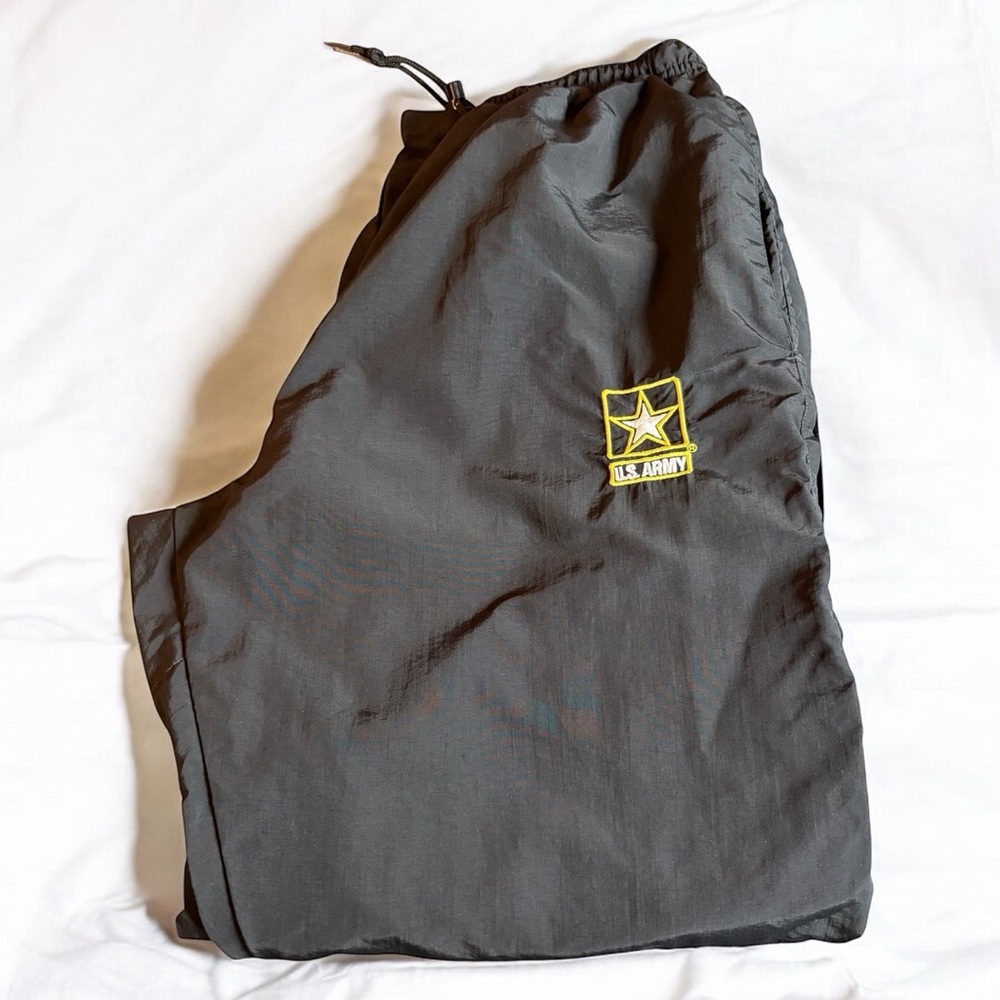 U.S. ARMY APFU PHYSICAL FITNESS PANTS LARGE BLACK